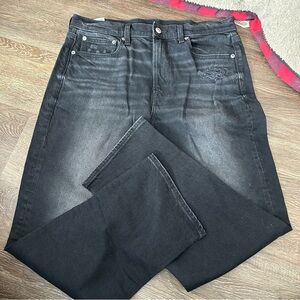 American Eagle Outfitters Black Ankle Jeans